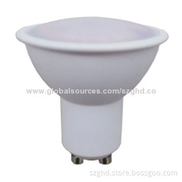 GU10 LED Globe Bulb with 5W Power, 2835 SMD LED Type, 220-240V AC Voltage